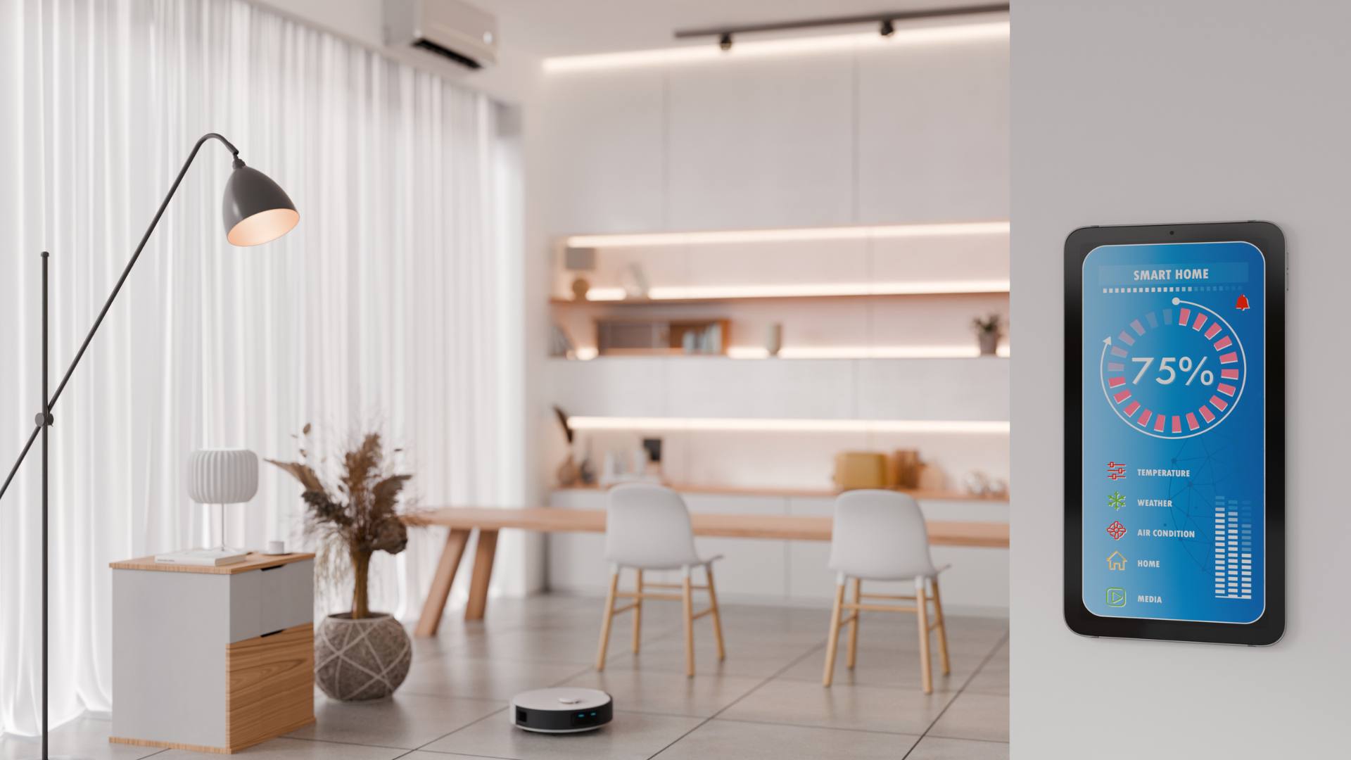 Smart switch and home control panel